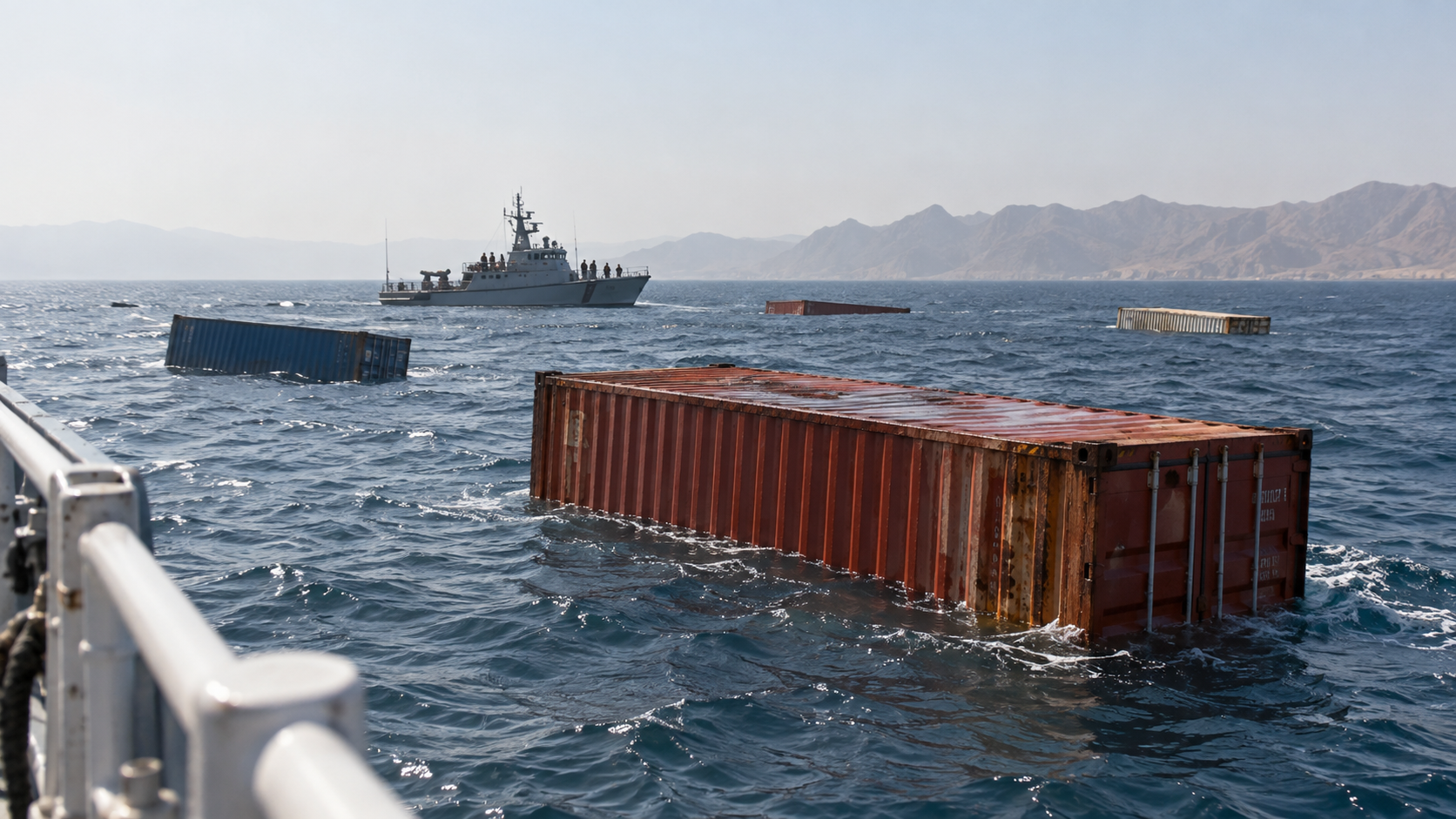 A Container Ship Sank Near Hormuz. Polymarket's Blockade Contract Stayed at 12.5 Cents Through the Afternoon