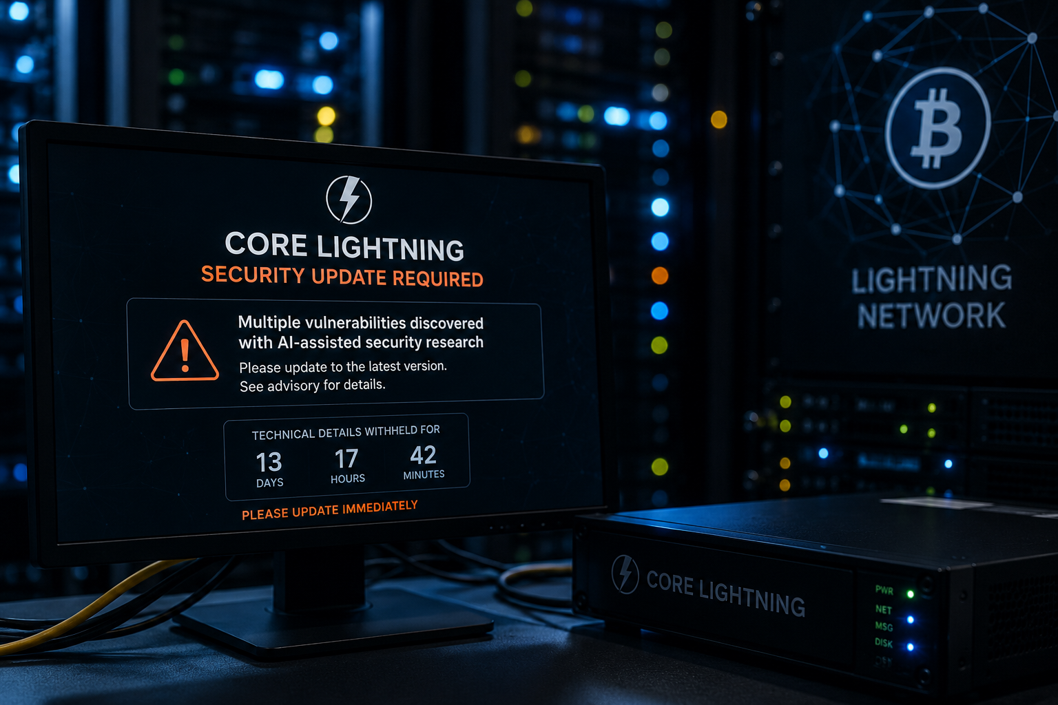 A Second AI-Found Bug in Three Weeks Sends Bitcoin's Lightning Network Into Emergency Patch Mode