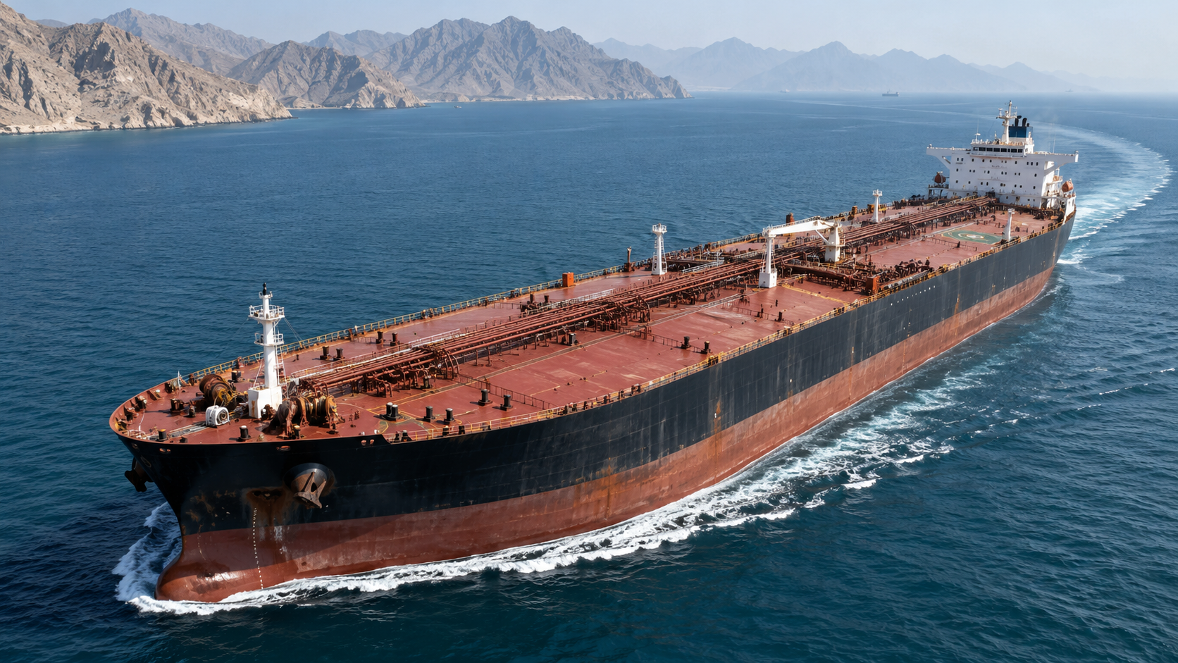 A Tanker Was Hit in Hormuz Last Week. The Report Surfaced Monday, the Day Oil Settled Lower as Talks Continued
