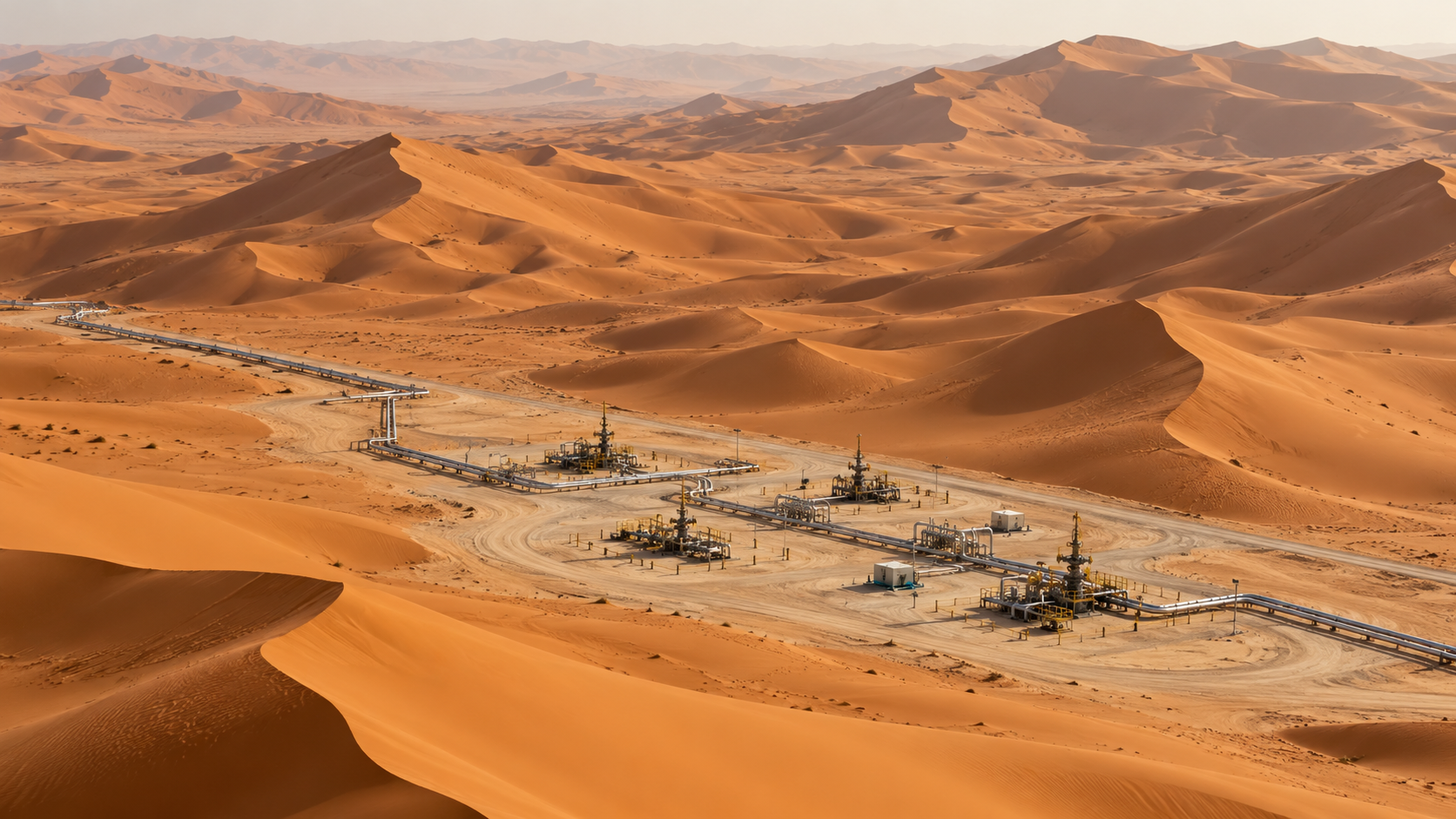 Aramco Told Staff to Leave Its Dhahran Headquarters, Reuters Reported. Energy Stocks Fell as Brent Climbed