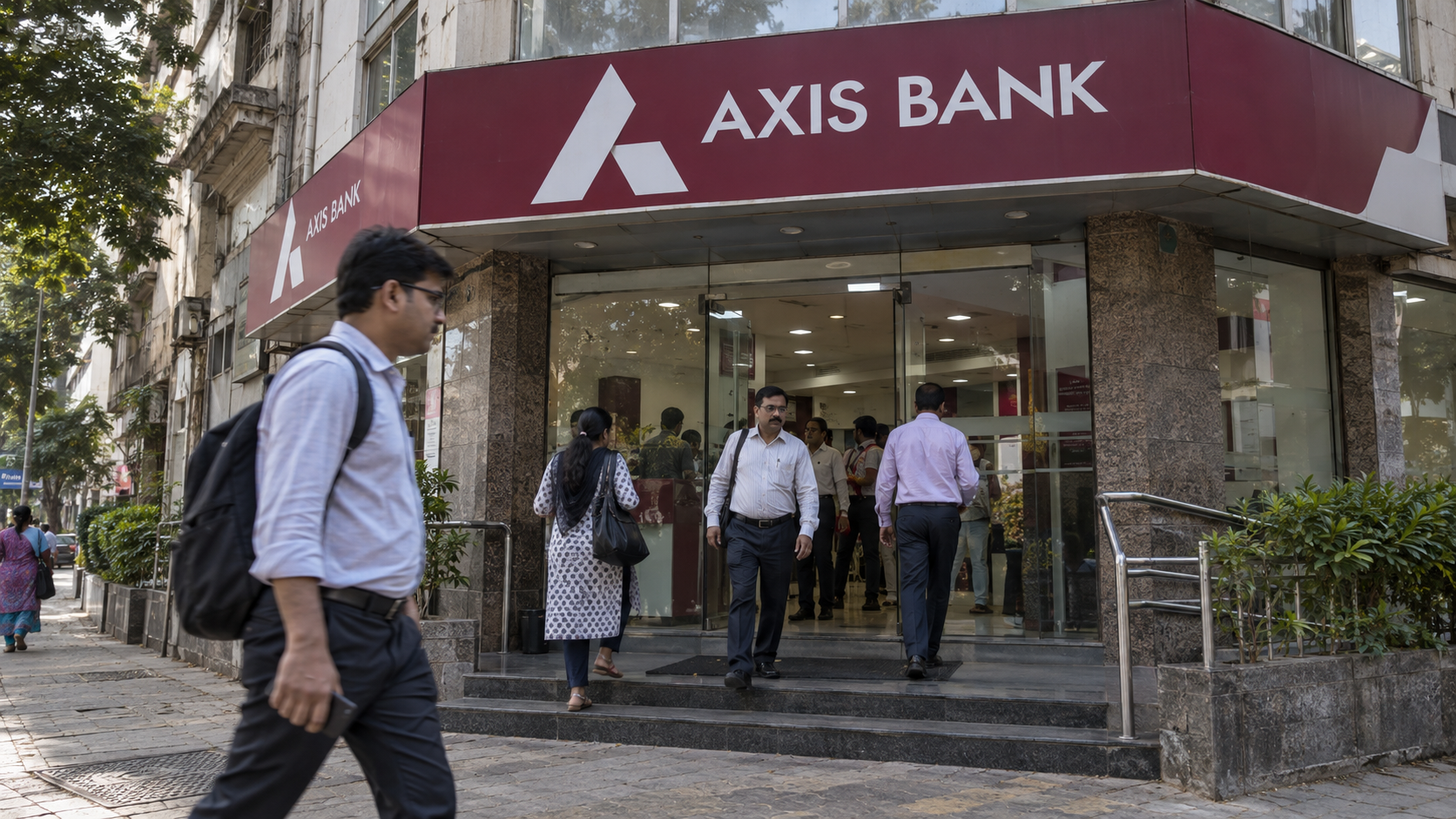 Axis Bank Lifted Profit 38%. Its Shares Fell 4%. India's Private Lenders Sold Off Together