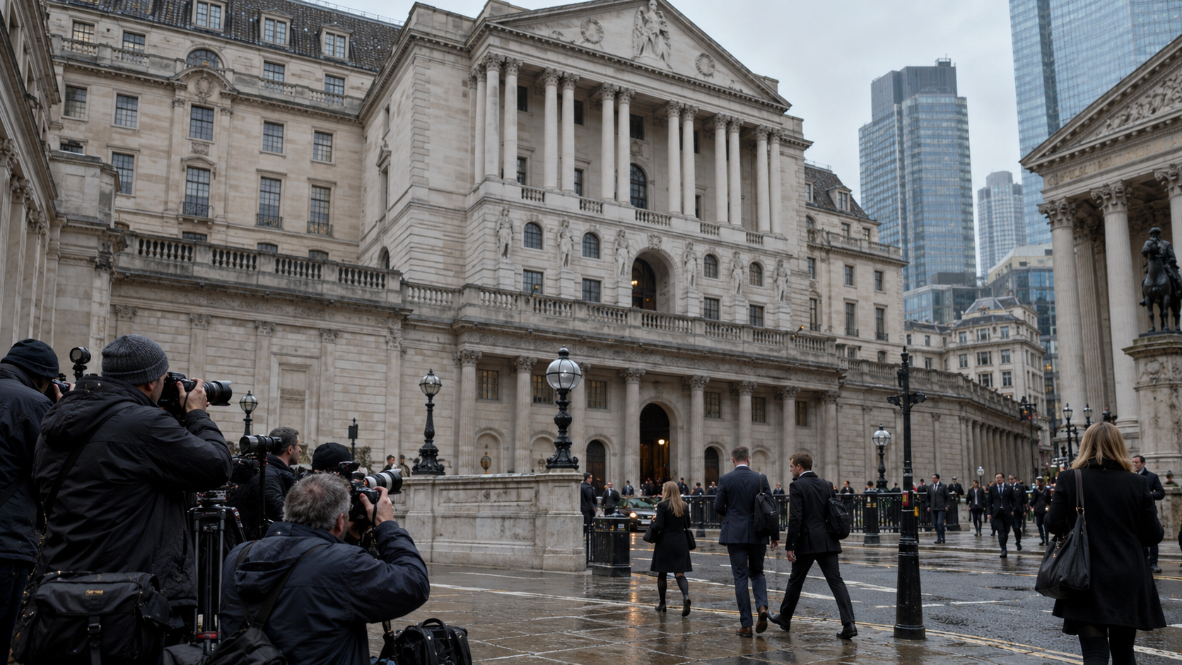 Bank of England Holds Rates at 3.75 Percent but Freezes Bond Sales as Inflation Runs Hot