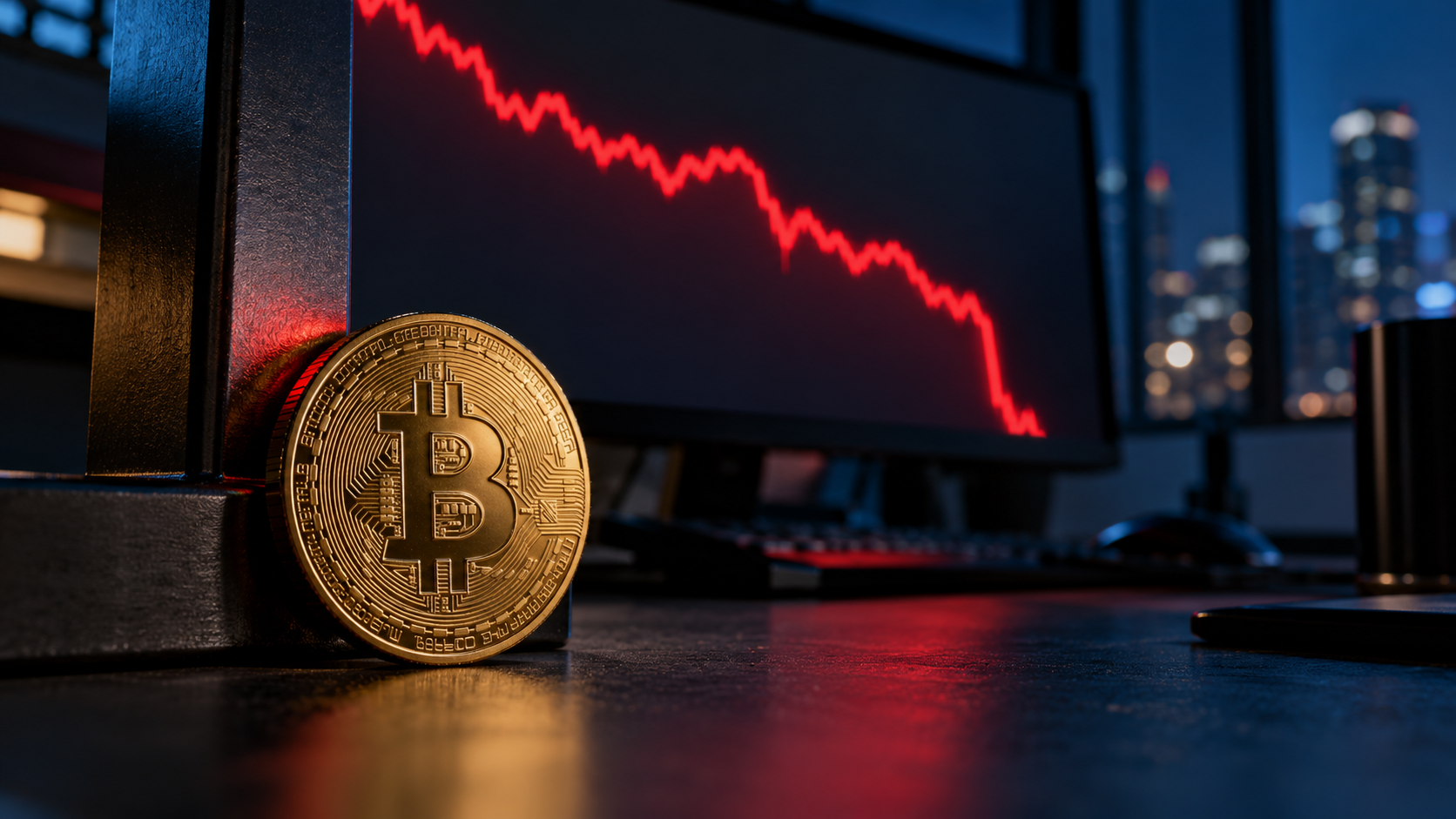 Bitcoin Falls Below $84,000 as Long Liquidations Accelerate