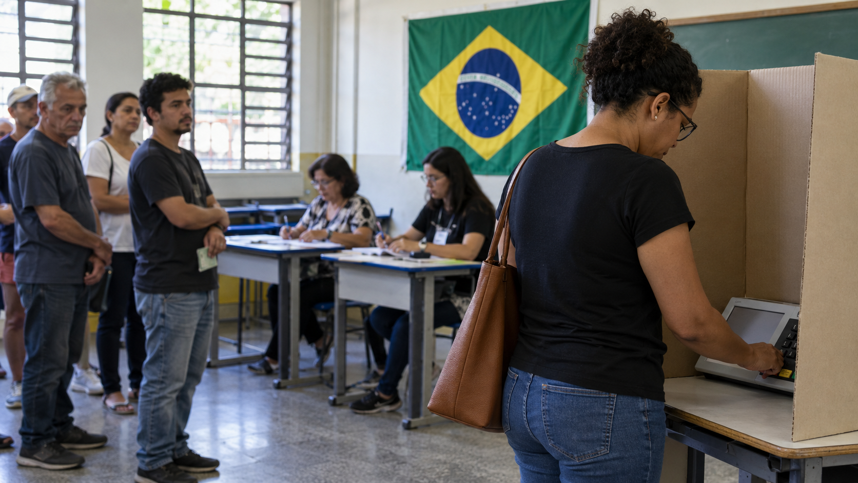 Brazil's Final Polls Show a Tie. Polymarket and Kalshi Both Price Flávio Bolsonaro as a Clear Favorite, and Disagree by Four Points