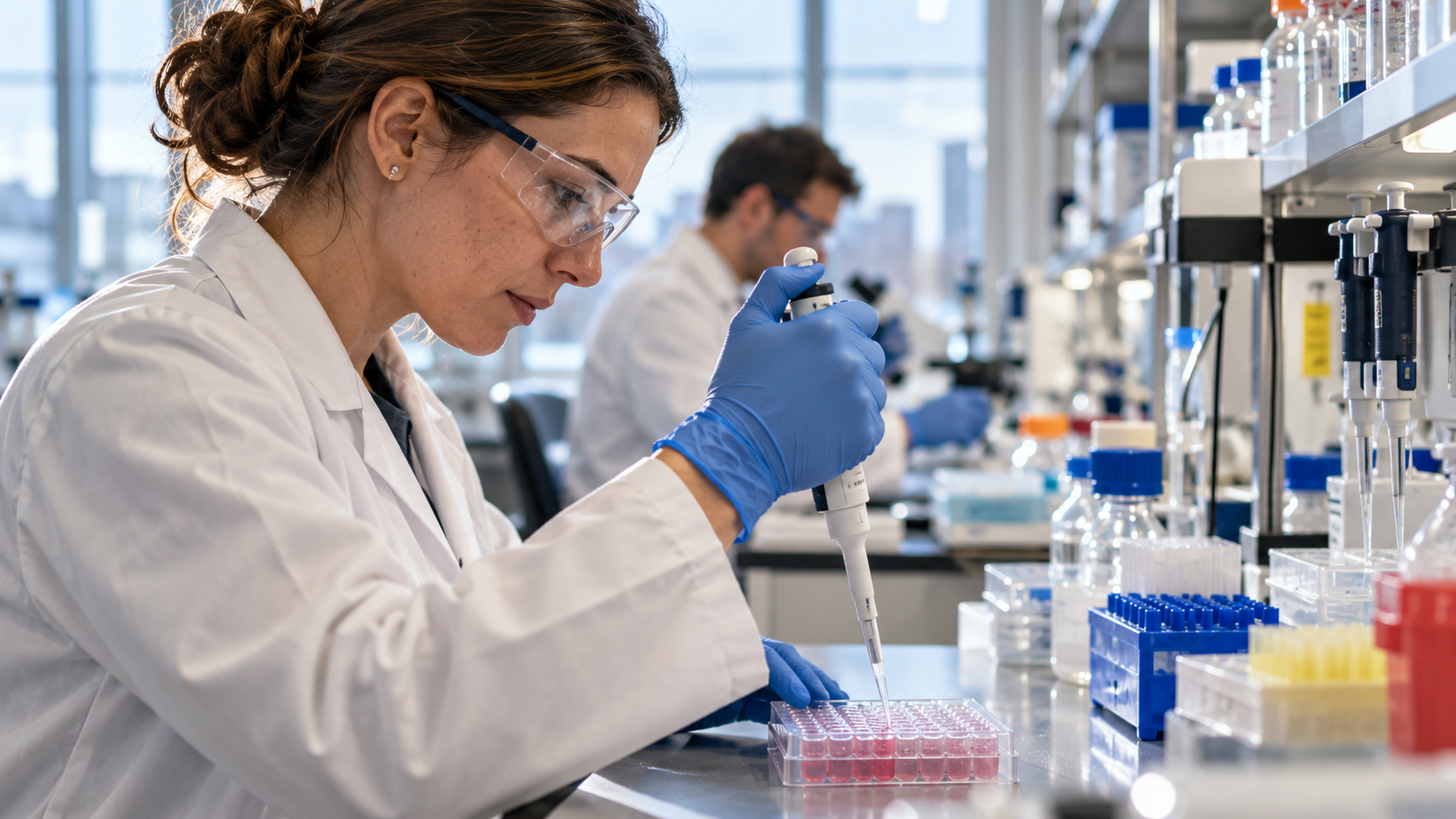 Bristol Myers and BioNTech's Pumitamig Shrank Tumors in 11 of 30 Evaluable Lung-Cancer Patients After First-Line Treatment Stopped Working