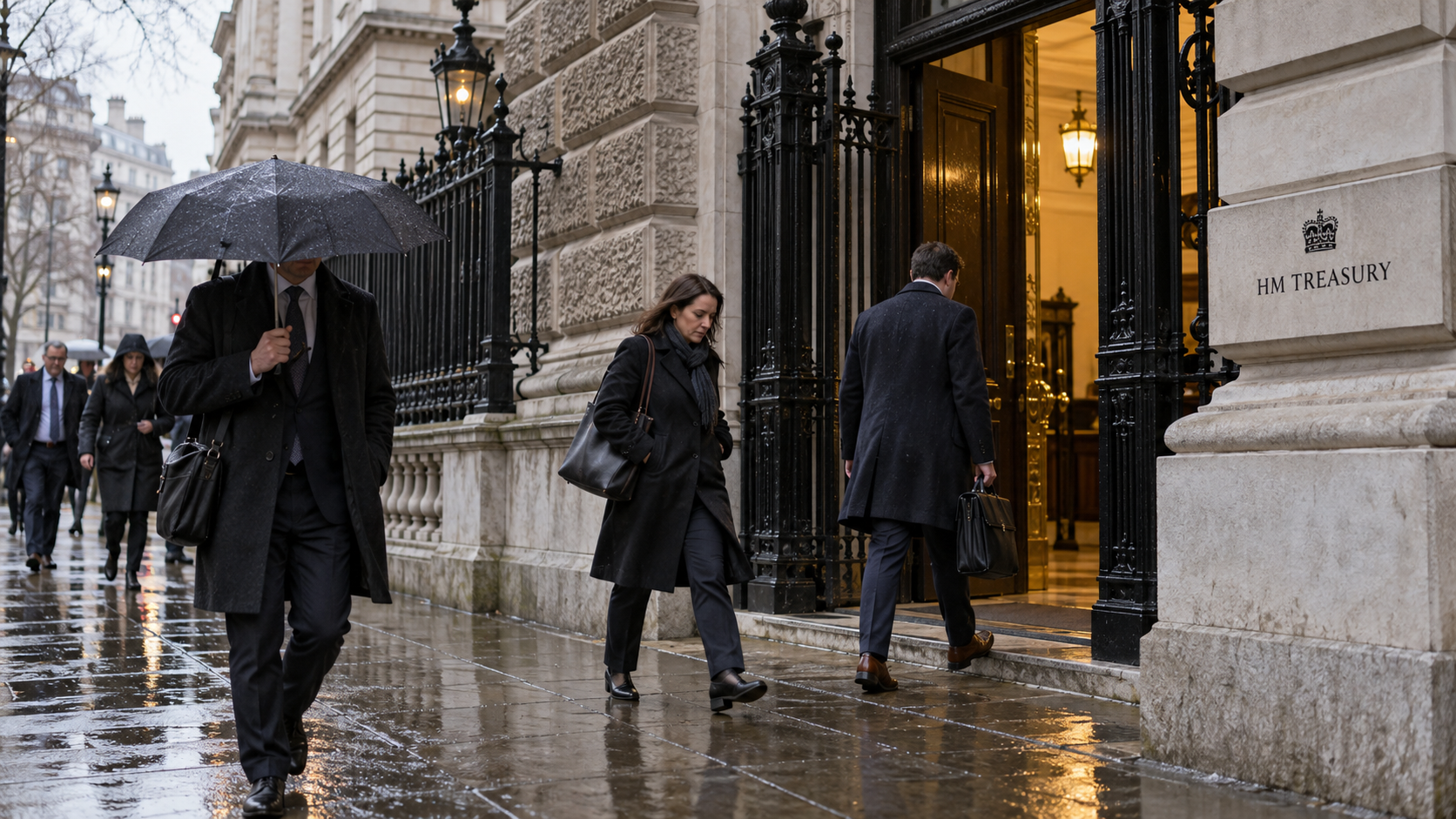 Britain's Budget Has Less Room Than in March. Bank Shares Are Feeling It