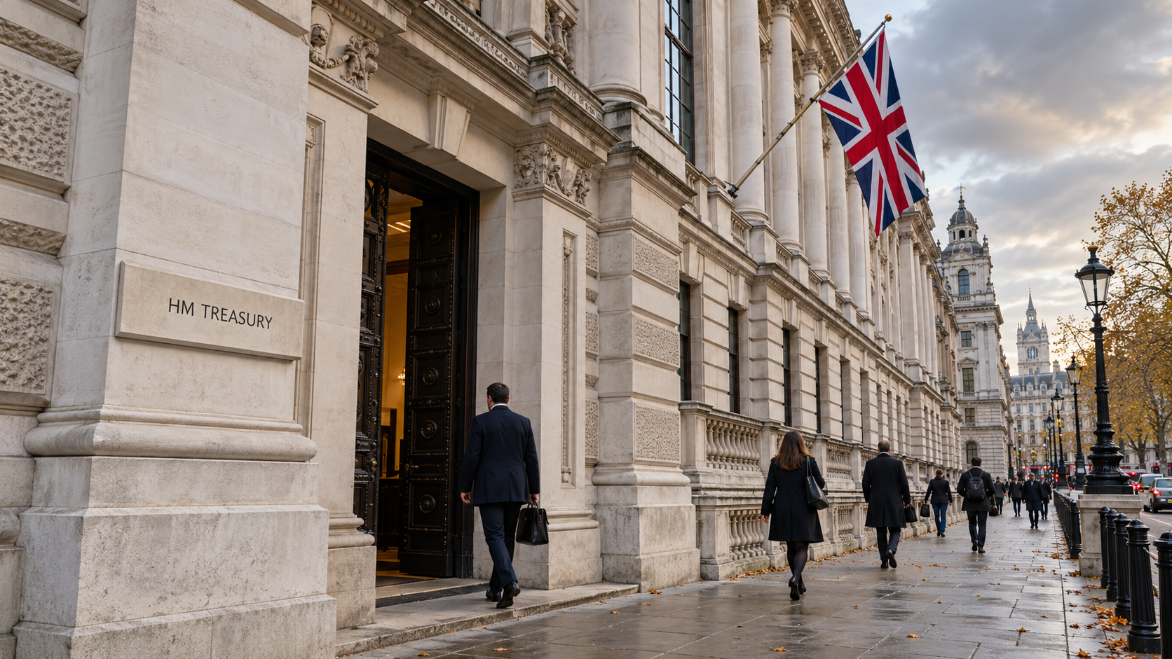 Britain's Budget Shrank the Fiscal Cushion by a Third. Gilts Held Steady as It Cut Long-Bond Sales