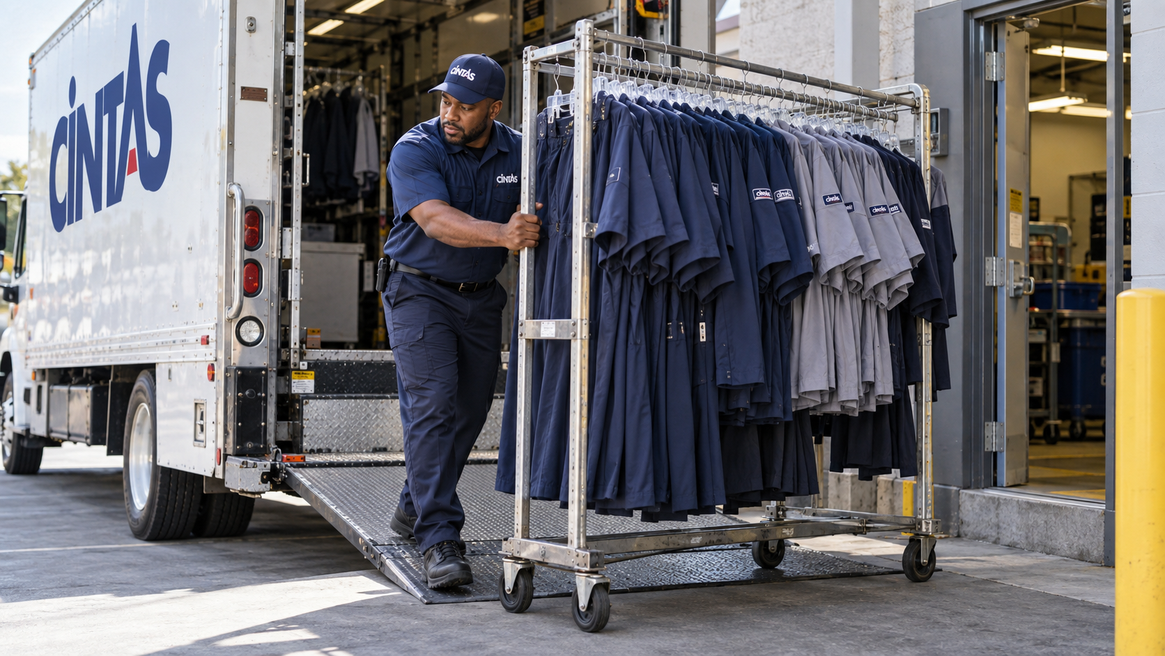 Cintas Posts a Record Margin and Raises Its Outlook. The Stock Still Slips.