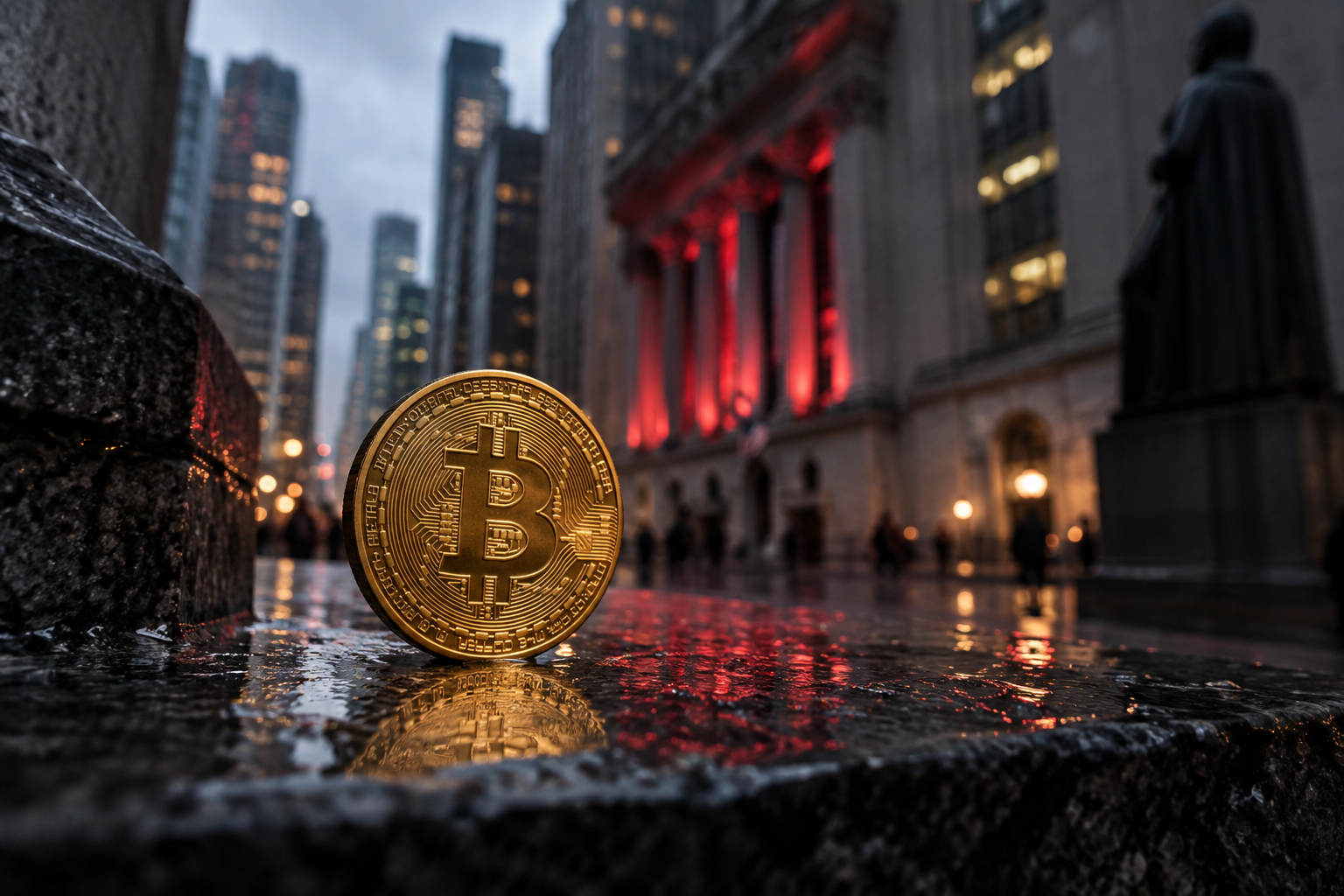 Crypto Equities Opened Higher on the Failed Vote and Closed the Afternoon Sharply Lower, While Bitcoin Itself Rose