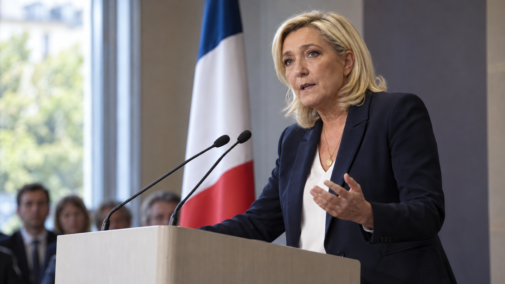 French Bonds Rally as Le Pen Raises Savings Pledge to €140 Billion