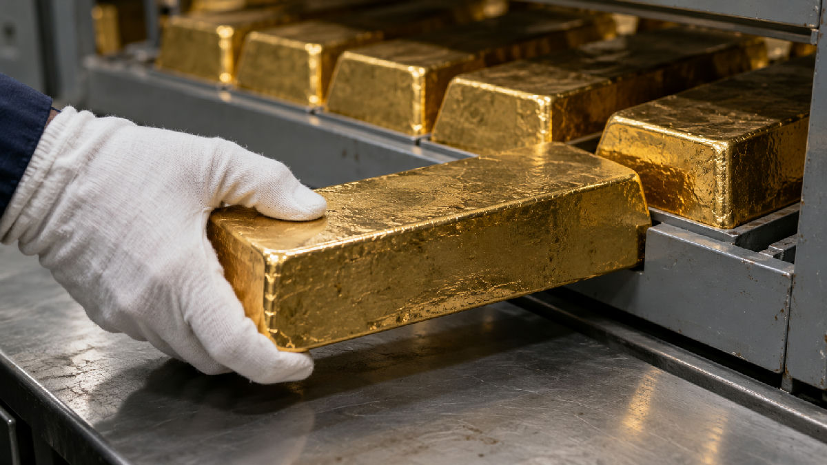 Gold Fell 3.5% on a Day Bonds Rallied and the Dollar Weakened. Its Haven Role Is Being Tested
