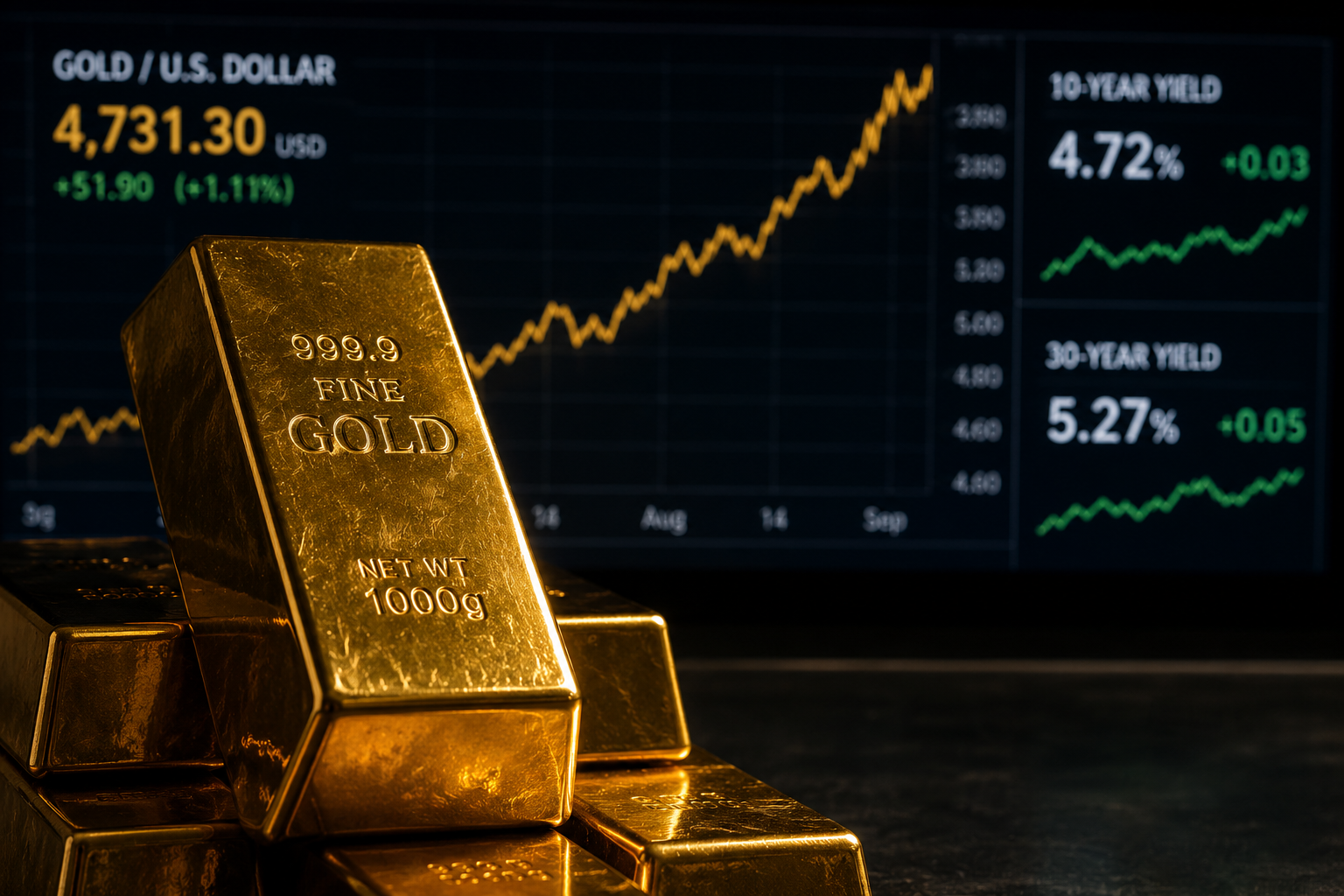 Gold Is Rising With The 30-Year Yield, Not Against It