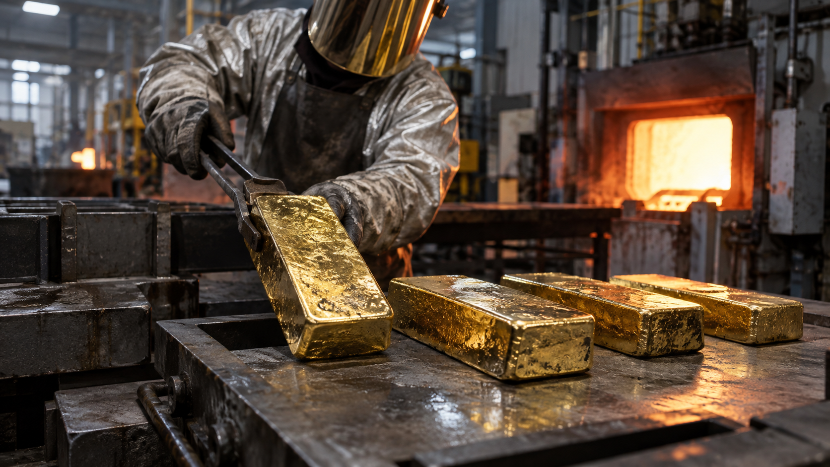 Gold Slips as Oil Surges on Middle East Tensions