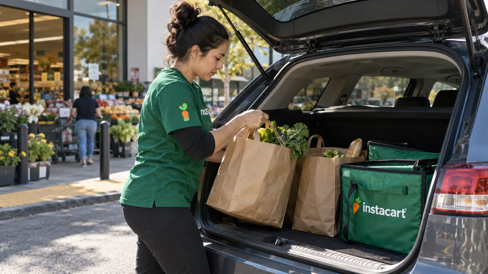 Instacart Jumped About 10% in the Last Six Minutes of Trading. Its Reported Suitors Had Been Falling All Day