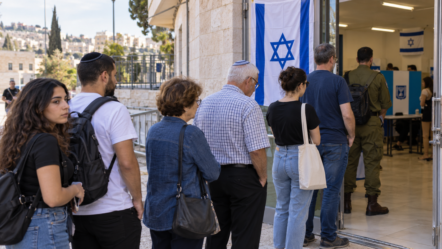 Israel's Exit Polls Show No Majority. Polymarket Gave Back Its Election-Day Bet on Eisenkot Within the Hour