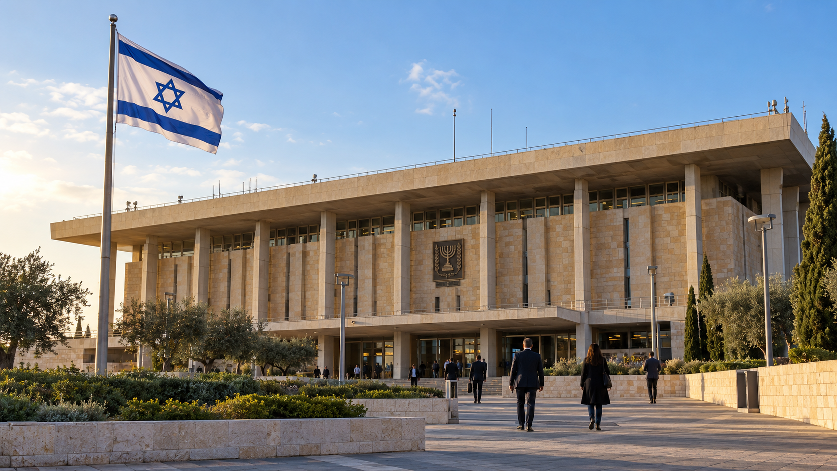 Israel's Regular Count Ended With No Bloc Near 61. Israeli Assets Fell Hard; the Prime Minister Contracts Barely Moved