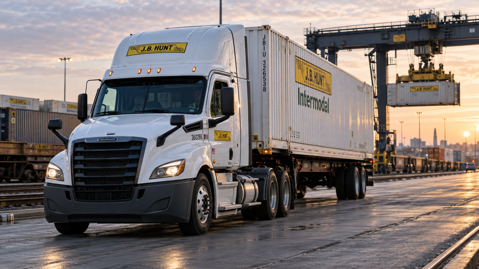 J.B. Hunt Added $624 Million of Quarterly Revenue, Much of It Fuel Surcharges. Operating Profit Rose $4.4 Million