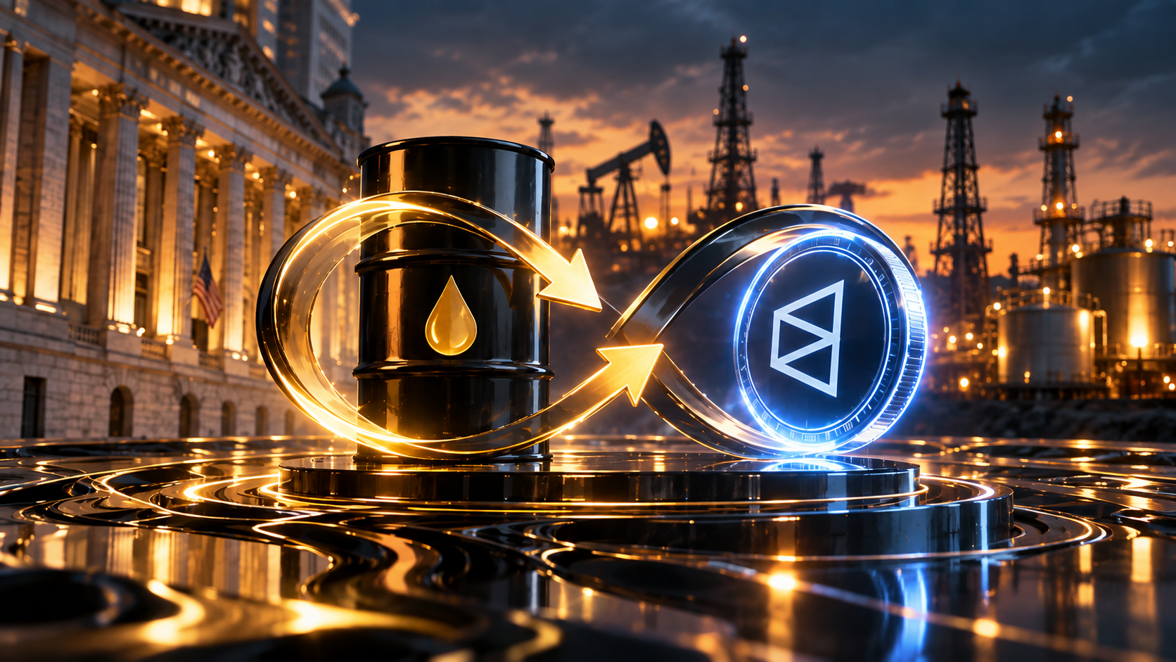 Kalshi Filed for an Oil Contract That Never Expires. Polymarket's Chief Said There Is No Token, but an "Onchain Asset" Is Under Study.