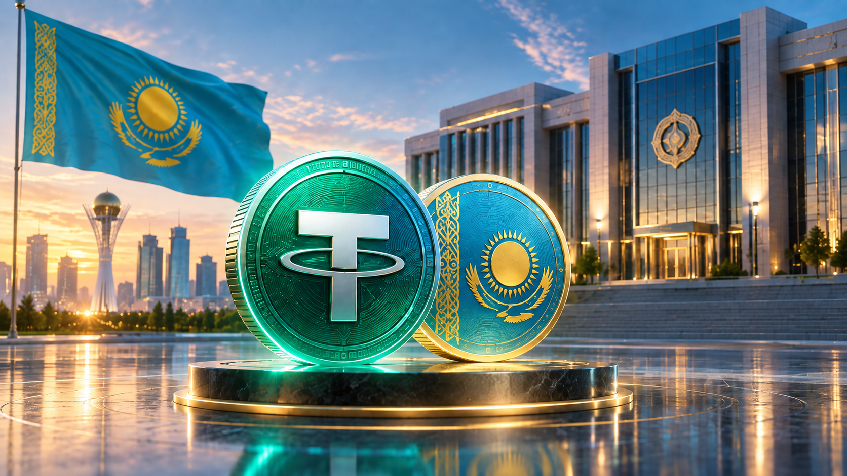 Kazakhstan's Central Bank Signed With Tether to Design a Tenge Stablecoin Pilot. No Launch Has Been Decided.