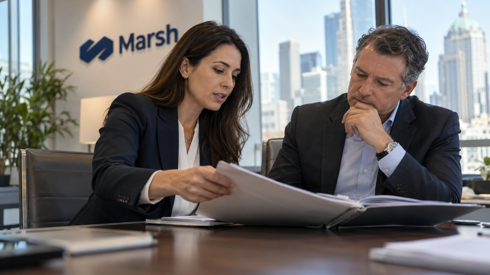 Marsh Grew 5% Underneath and Its Earnings 10%. The Stock Rose About 5%