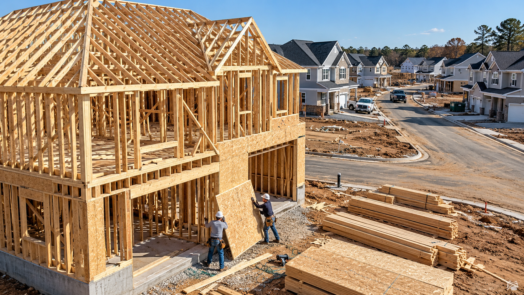Mortgage Rates Eased to 7.32%. Homebuilder Stocks Rallied Even as Two Builders Missed Forecasts