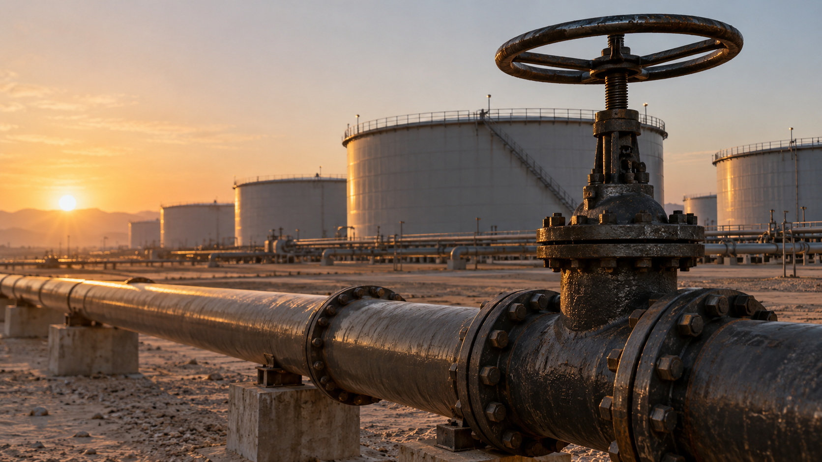 Oil Fell Overnight on an Inventory Build Even as the Saudi Pipeline That Started the Rally Stayed Shut