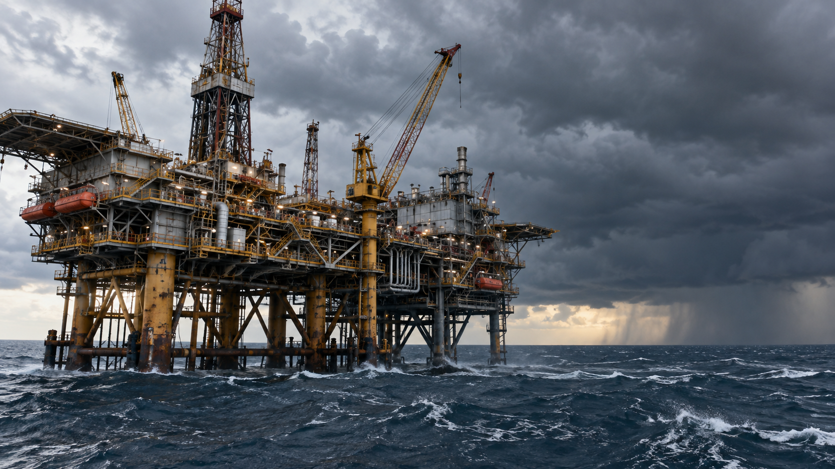 Oil Jumps 4% as Iran Risks and Gulf Hurricane Offset IEA Relief