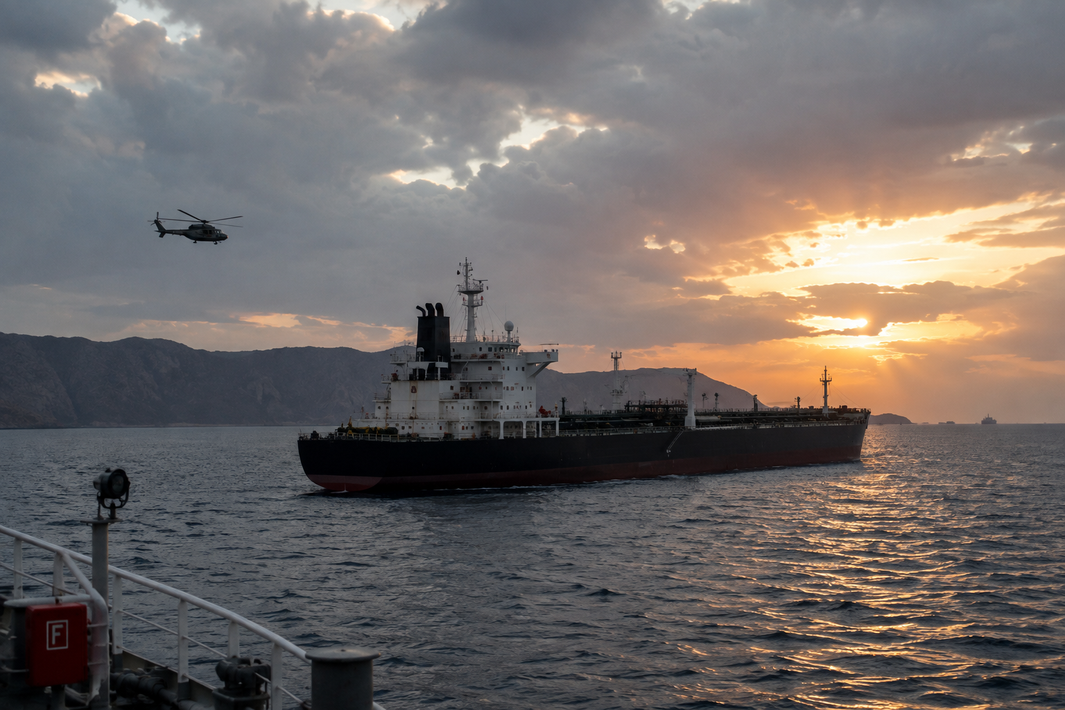 Oil's Five-Day Slide on Hormuz Reopening Hopes Just Stalled. A Tanker Strike May Be Why.