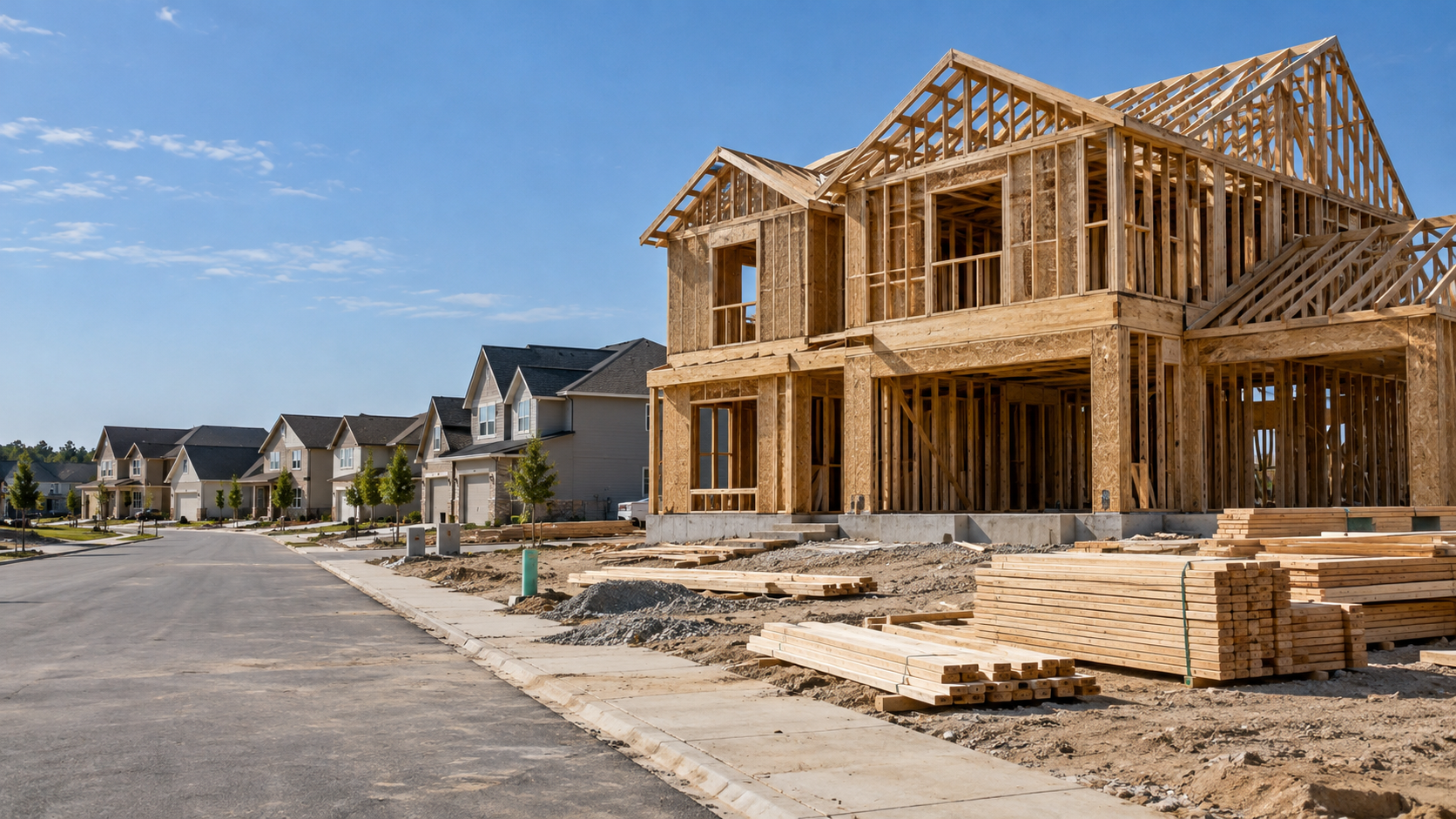 Pending Home Sales Fell 7.3% and Builder Confidence Sank to a 14-Year Low. Homebuilder Stocks Rose About 2%