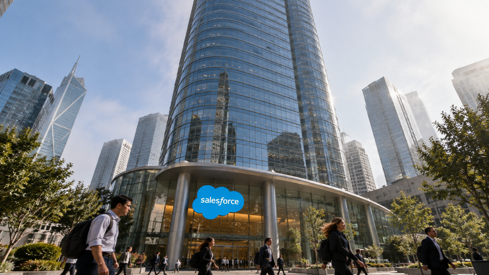 S&P 500 Slips Despite Gains in Nine Sectors as Salesforce Rises on a Double Upgrade