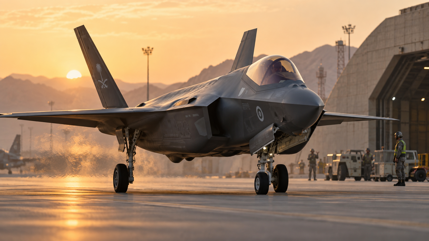 Saudi Arabia's $24.3 Billion F-35 Deal Puts Lockheed's Backlog, and a Widening Regional Conflict, in Focus