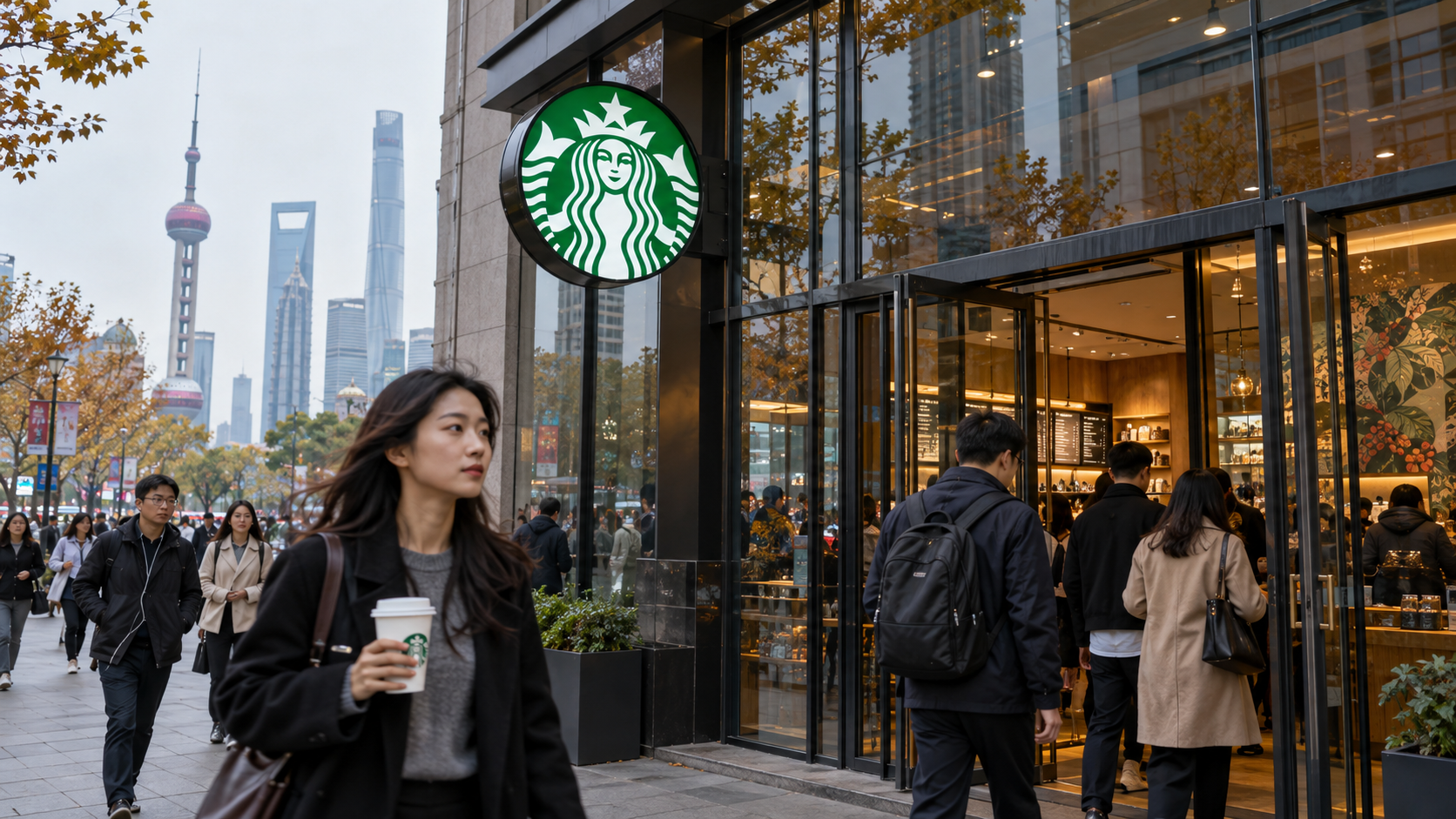 Starbucks' Comparable Sales Rose 7.2% and Its Revenue Fell 4%. The China Deal Explains the Gap