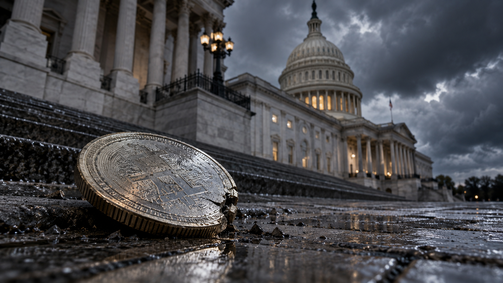 The Senate Killed Crypto Market-Structure Legislation, and the Equities Fell Harder Than Bitcoin Did