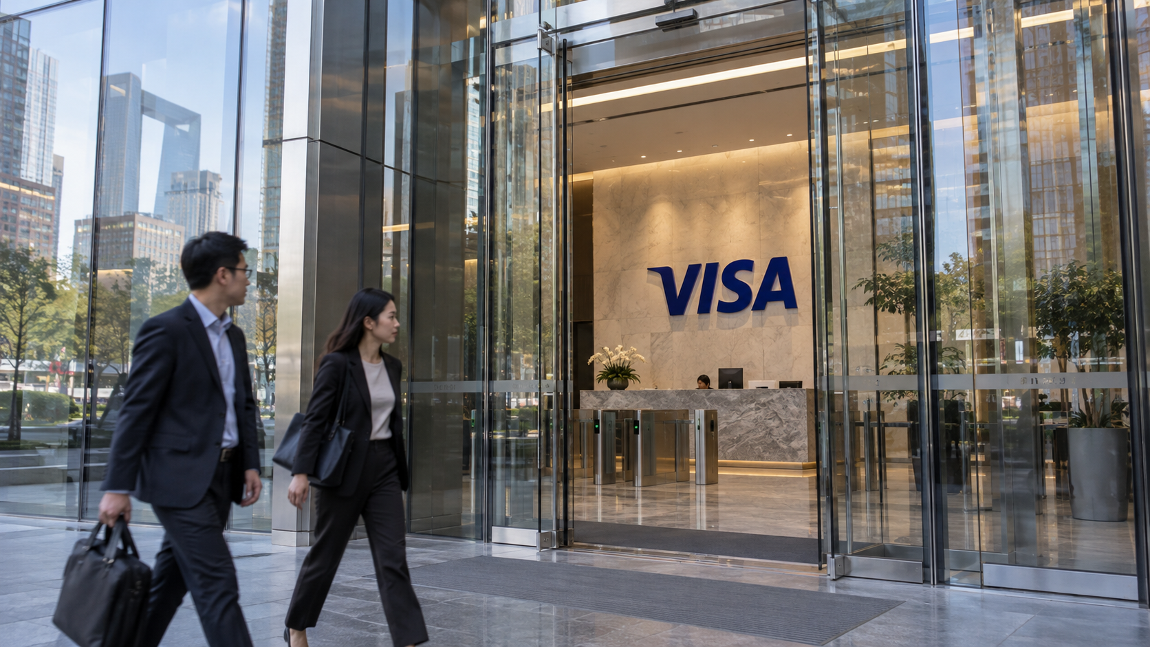 Visa Wins Beijing's Approval to Begin Preparing a Domestic Card-Clearing Business in China