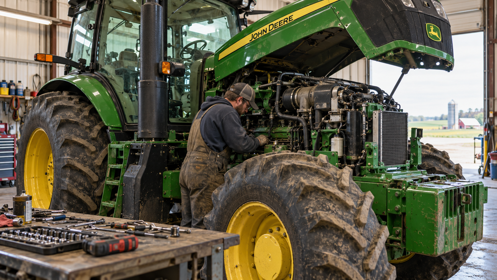 Washington Opened a Farm-Equipment Inquiry and Deere Fell $26 in Nine Minutes. CNH and AGCO Had Already Dropped Before It.
