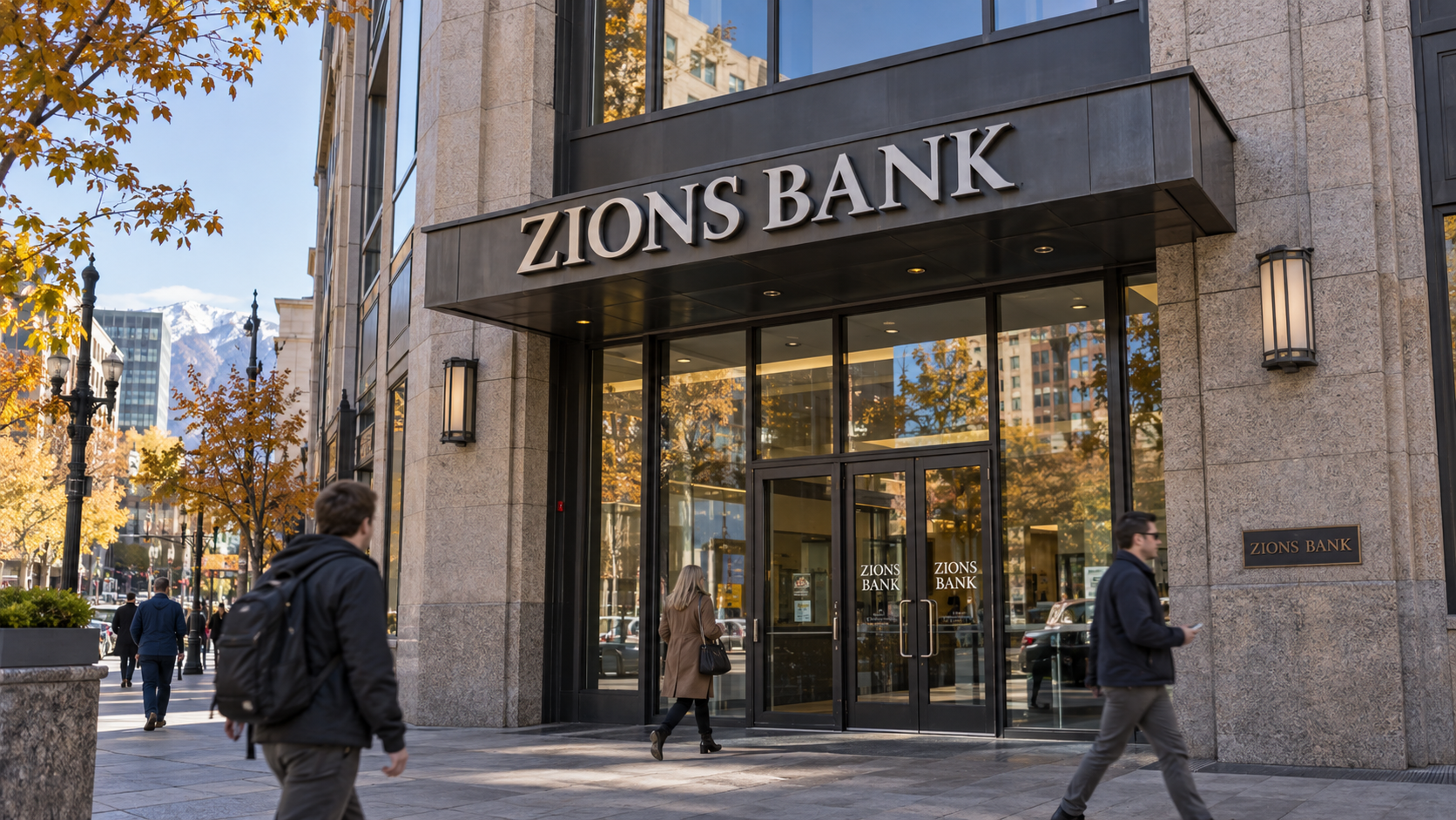 Zions Earned 20% More Than a Year Ago on $3 Million of Loan Charge-Offs, Down From $56 Million. Its Loan Book Did Not Grow
